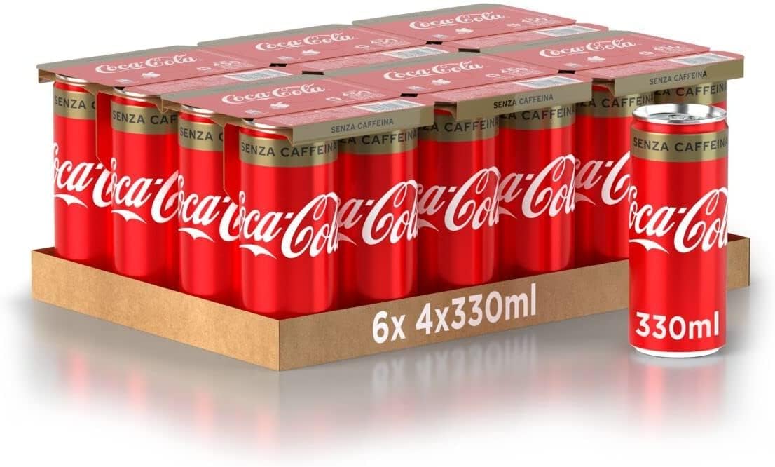 72 x Coca Cola Senza Cafeína