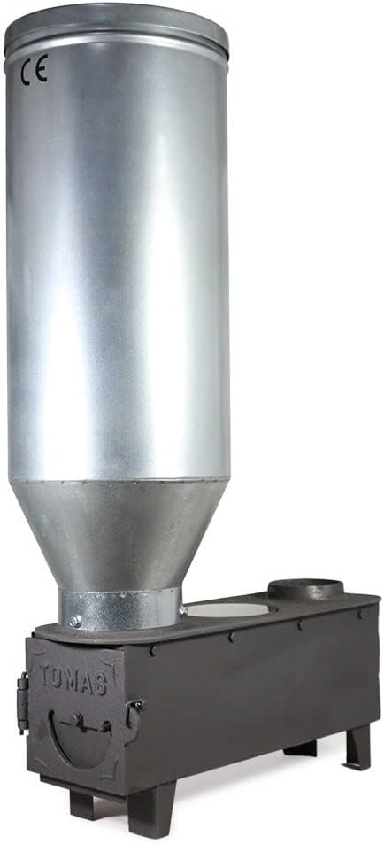 Polyfuel stove without electricity,