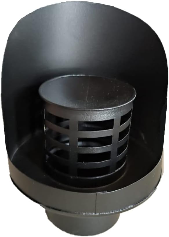 Pellet Stove Hat, Horizontal Pellet