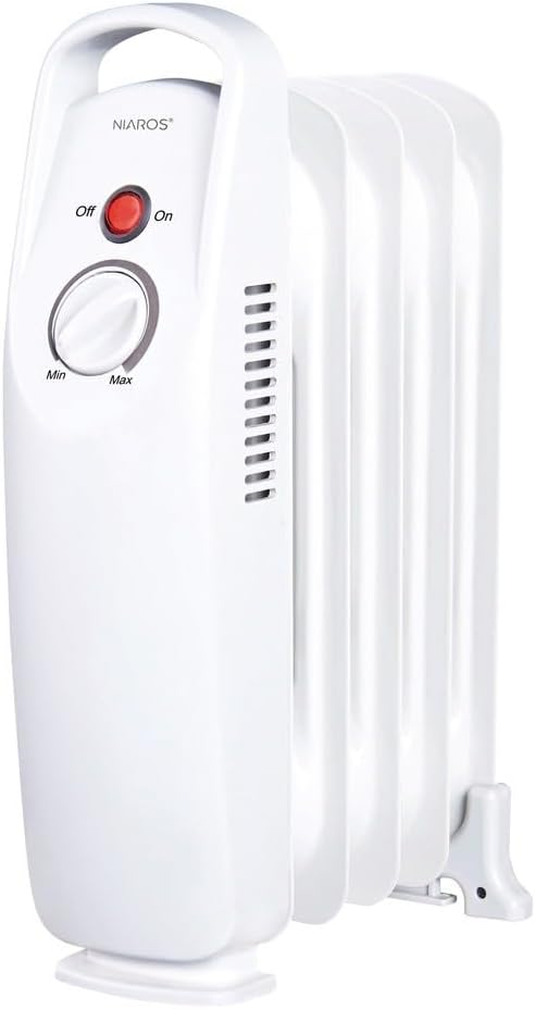 Mini Radiador de Aceite 500W-700W | Bajo