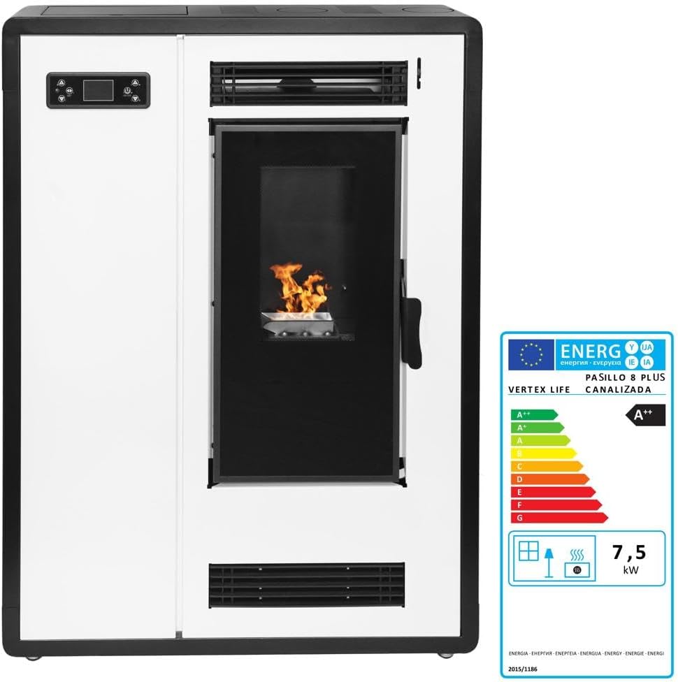 EIDER BIOMASA 8 kW Slim Pellet