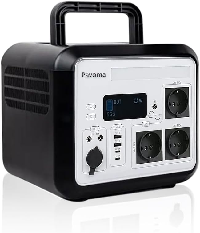 central eléctrica portátil 1500W,