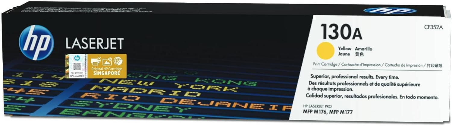 HP 130A CF352A Amarillo Original