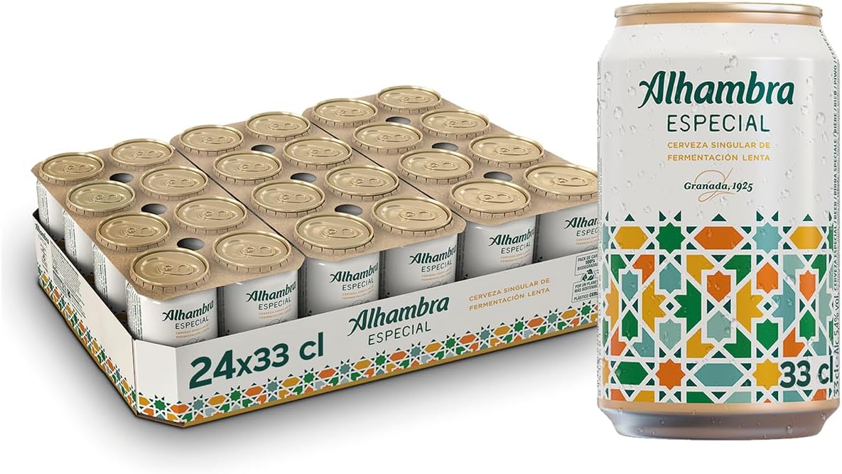 Especial Alhambra, Pack 24 Latas x 33 Especial Alhambra, Pack 24 Latas x 33