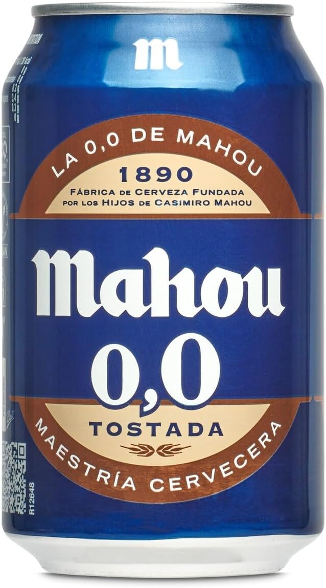 Tostada Mahou 0.0 - Lata de 330 ml- Tostada Mahou 0.0 - Lata de 330 ml-
