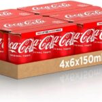 48 bebidas carbonatadas de Coca Cola.