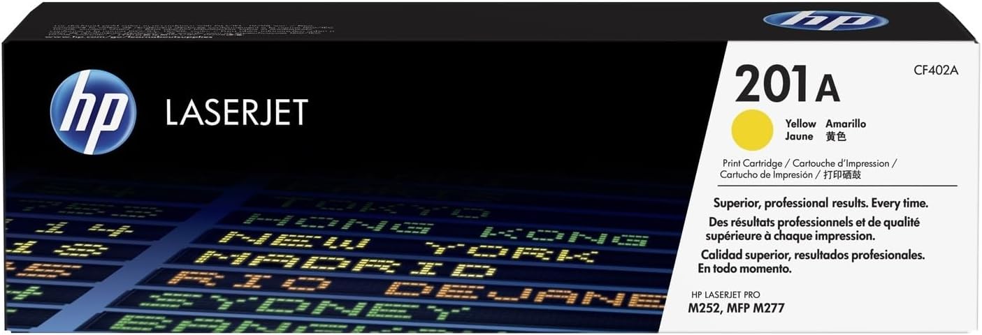 HP 201A CF402A Amarillo Original