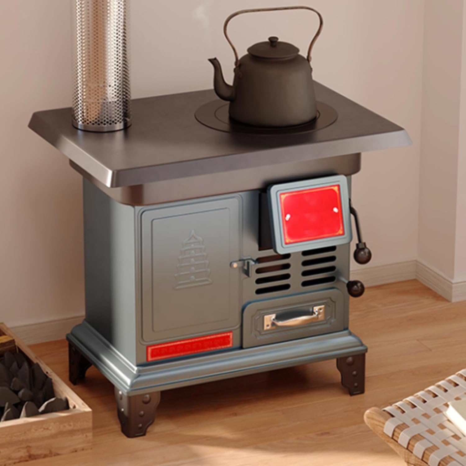Wood Stoves with Oven, Pellets