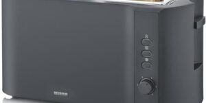 Tostadora Severin de ranura larga, 4 rebanadas