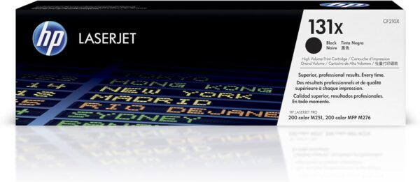 HP 131X CF210X Negro Alta Capacidad HP 131X CF210X Negro Alta Capacidad