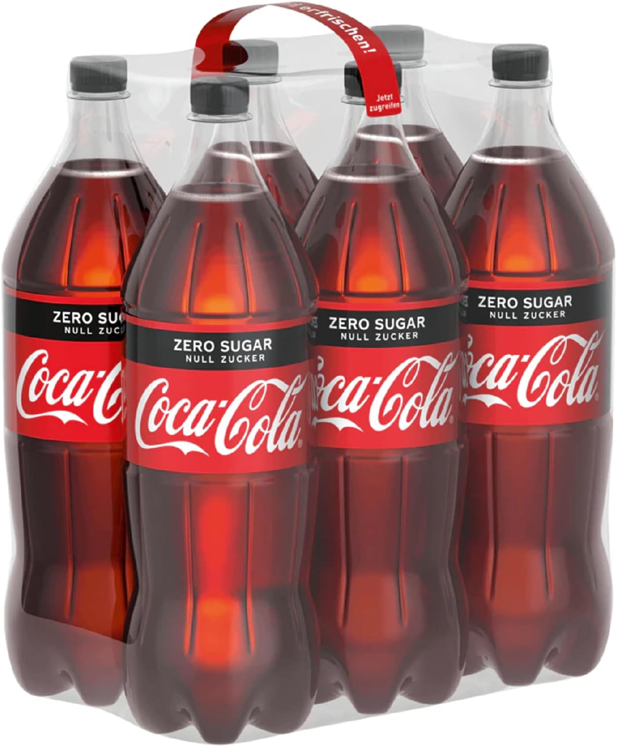Coca Cola Zero 1,5 L (Paquete de 6) Coca Cola Zero 1,5 L (Paquete de 6)