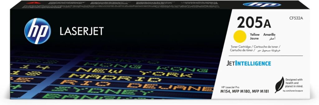 HP 205A CF532A Amarillo Original