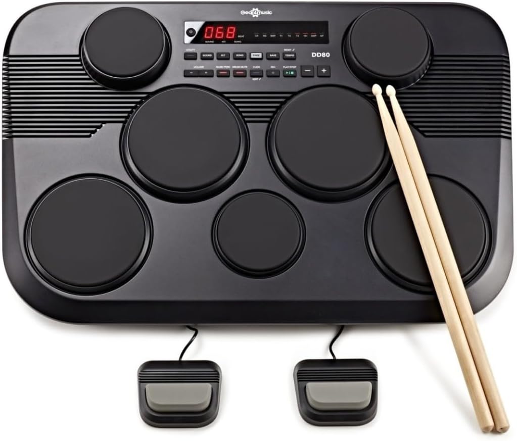 Batería Electrónica de Escritorio Gear4music Batería Electrónica de Escritorio Gear4music