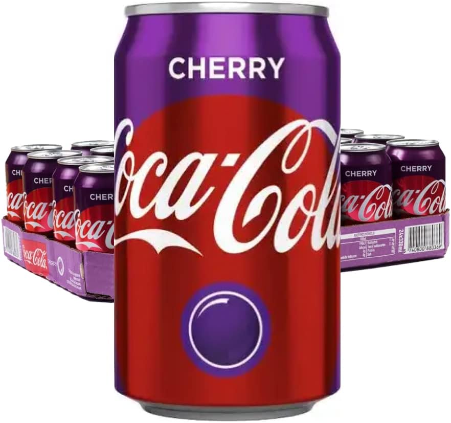 Coca Cola Cereza blik 24x330 ml -