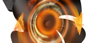 Wood Poele Fan, Heat Fan with 4 Wood Poele Fan, Heat Fan with 4