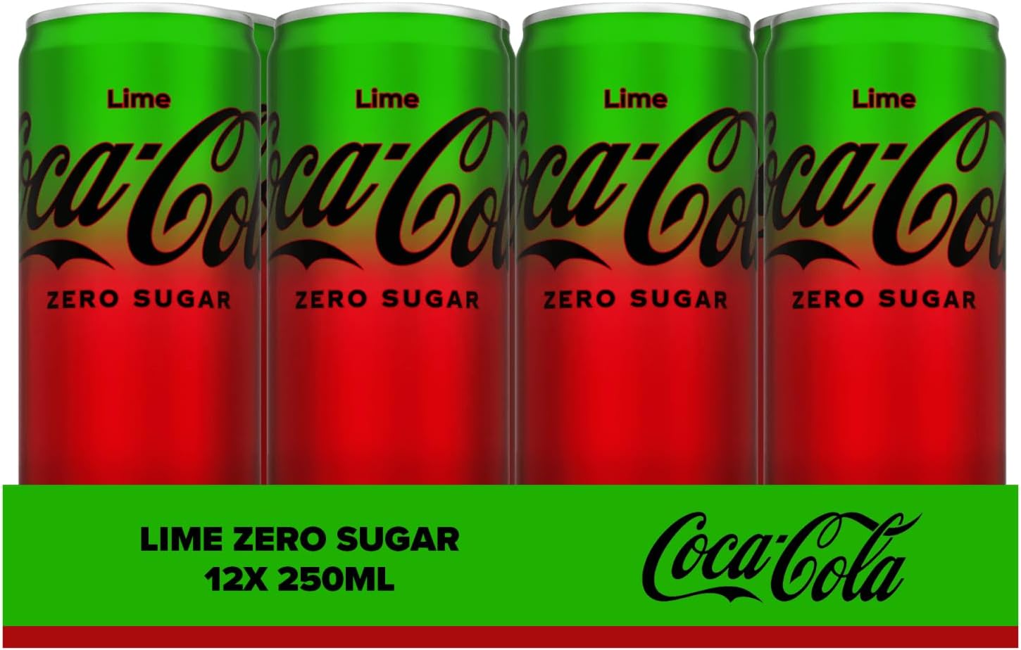 Lata de Coca Cola Cero Azúcar Lima