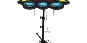 Juego de 9 pads de batería electrónica con Juego de 9 pads de batería electrónica con