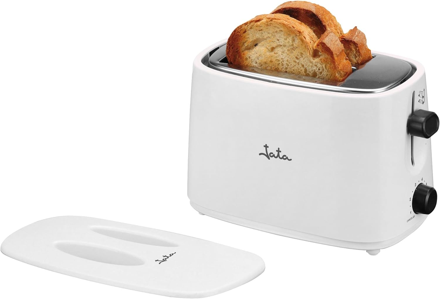 Jata TT331 Tostadora con tapa, dos