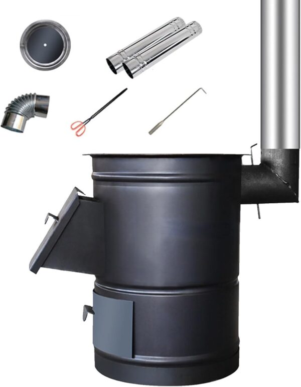 Generic Wood and Pellet Stove, Generic Wood and Pellet Stove,