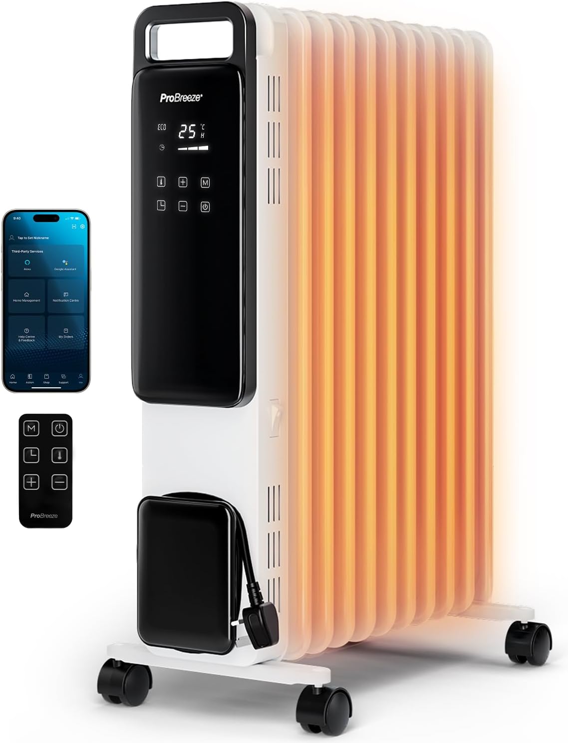 Pro Breeze OmniWarm 2500W Portátil Pro Breeze OmniWarm 2500W Portátil