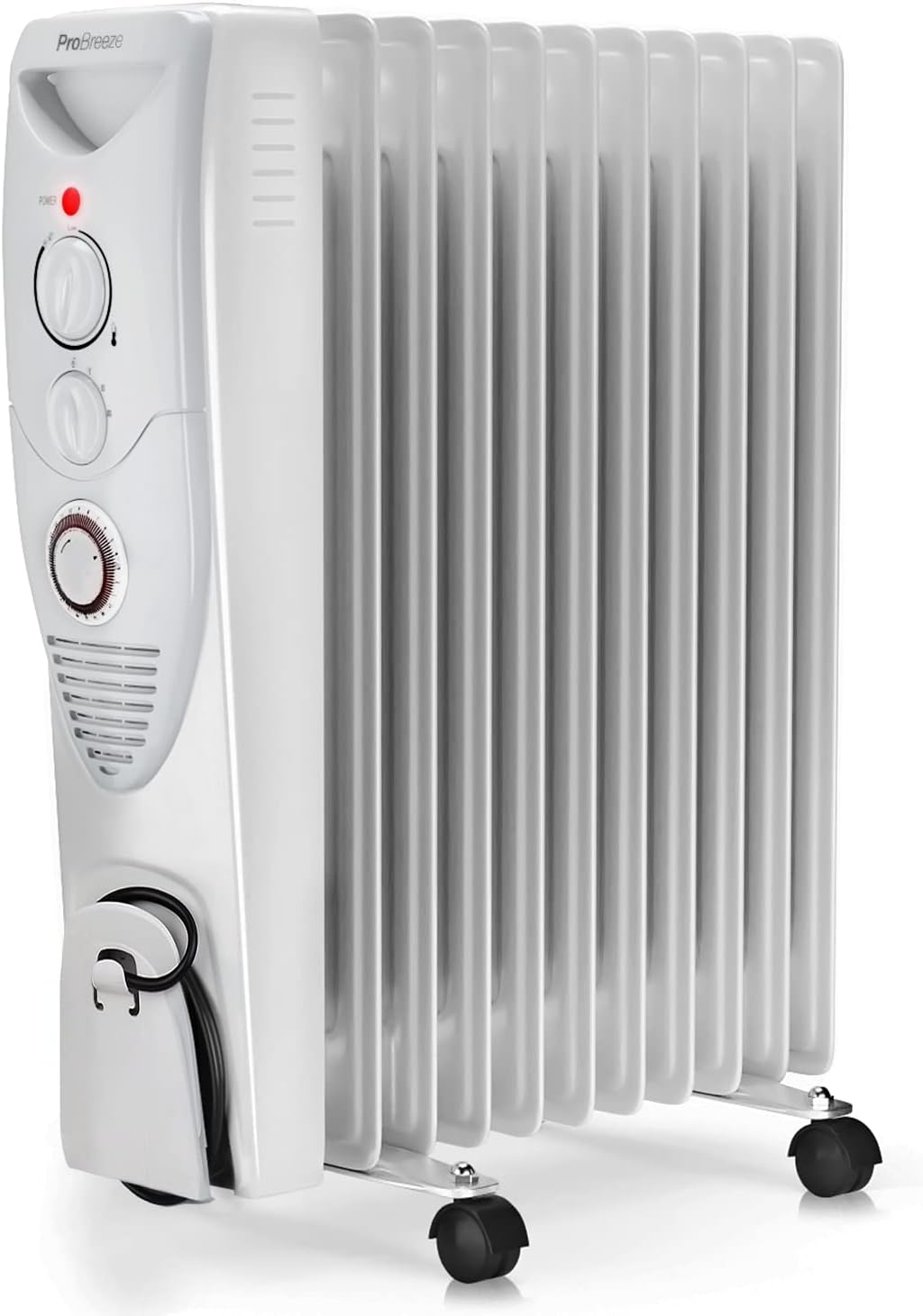 Radiador de aceite Pro Breeze 2500W, 11