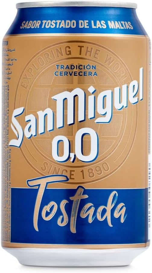 Tostada San Miguel 0.0, Lata 330 ml,