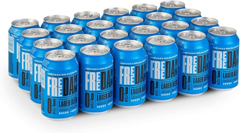 Cerveza Damm Gratis – Pack de 24 x 330