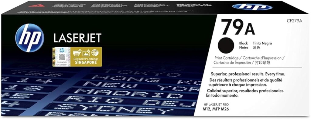 Tóner Original HP 79A CF279A Negro