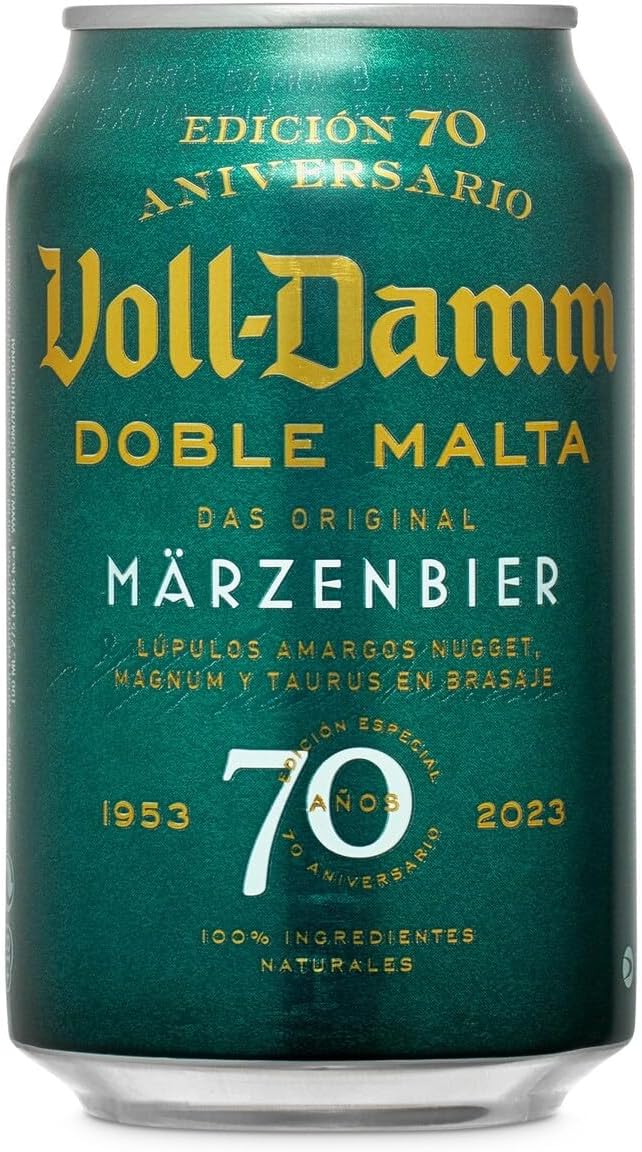Cerveza VOLL-DAMM doble malta lata 33