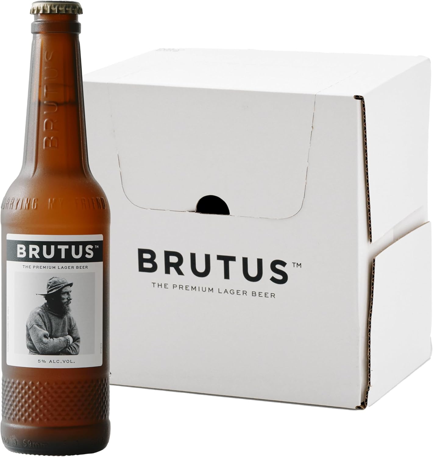 Cerveza Brutus, Paquete de 12 Botellas x
