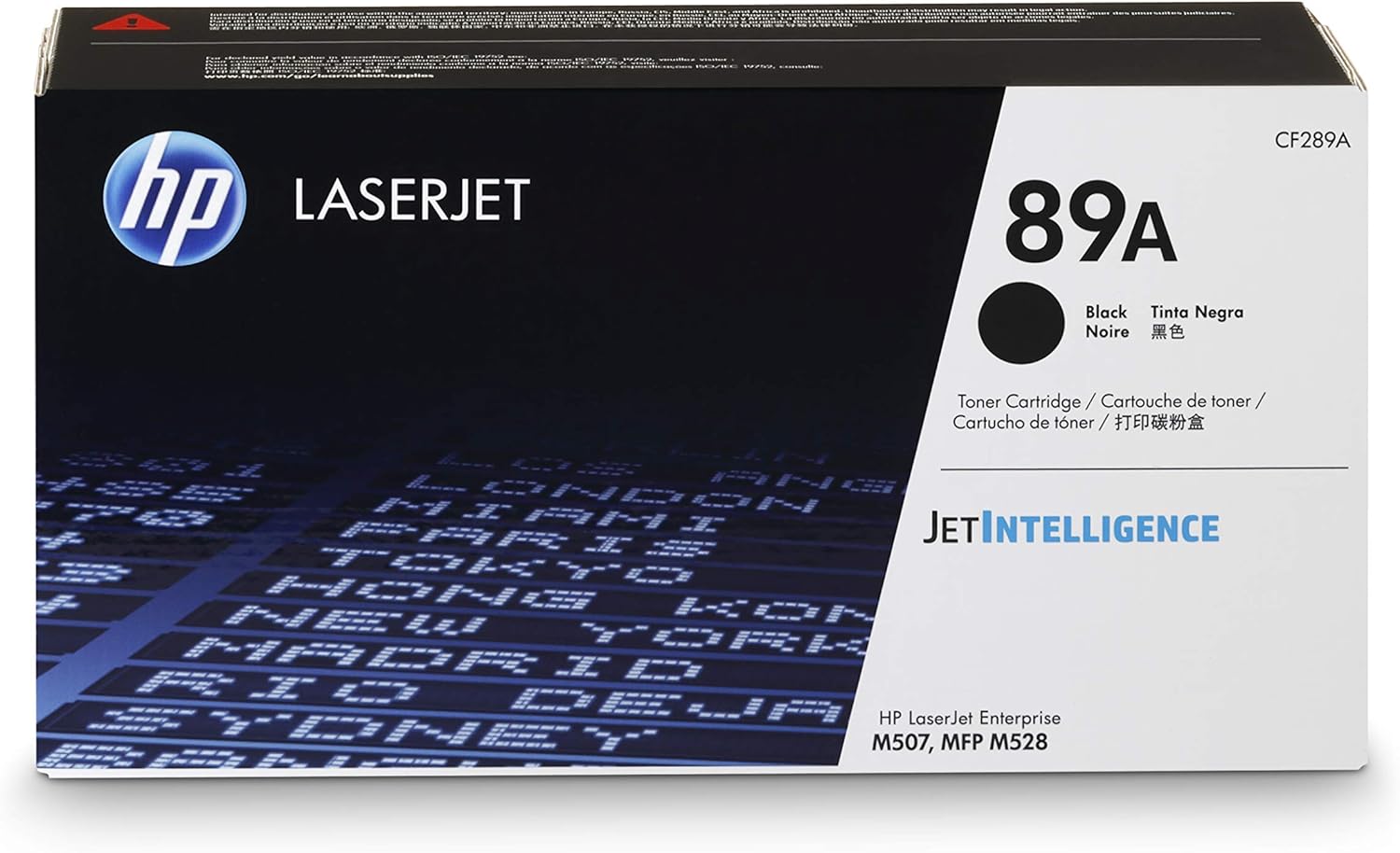 Tóner Original HP 89A CF289A Negro