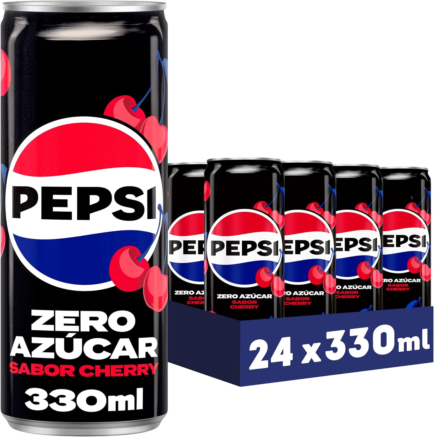 Pepsi zero cereza cola cero azúcar