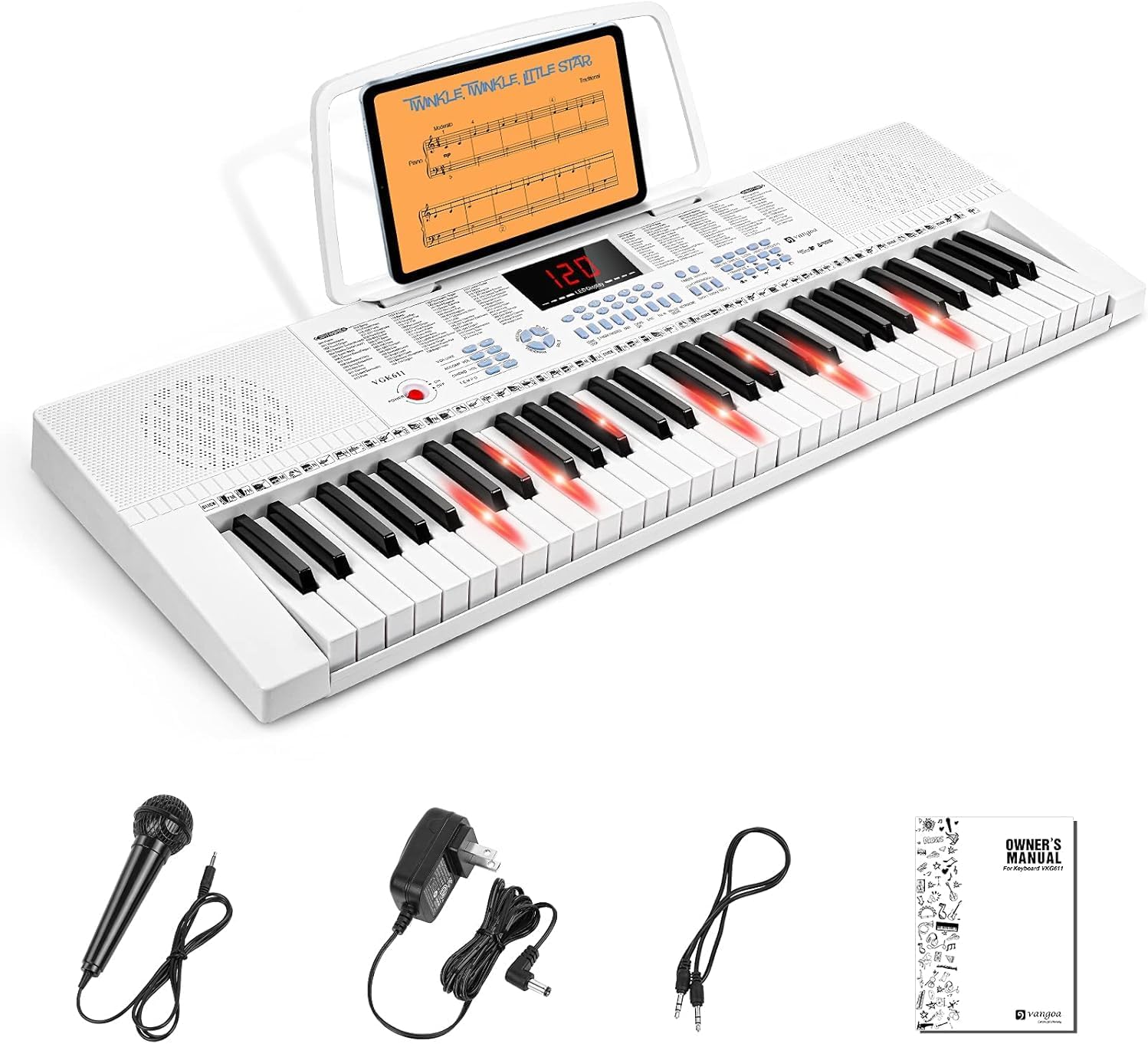 Vangoa Electric Piano Keyboard 61