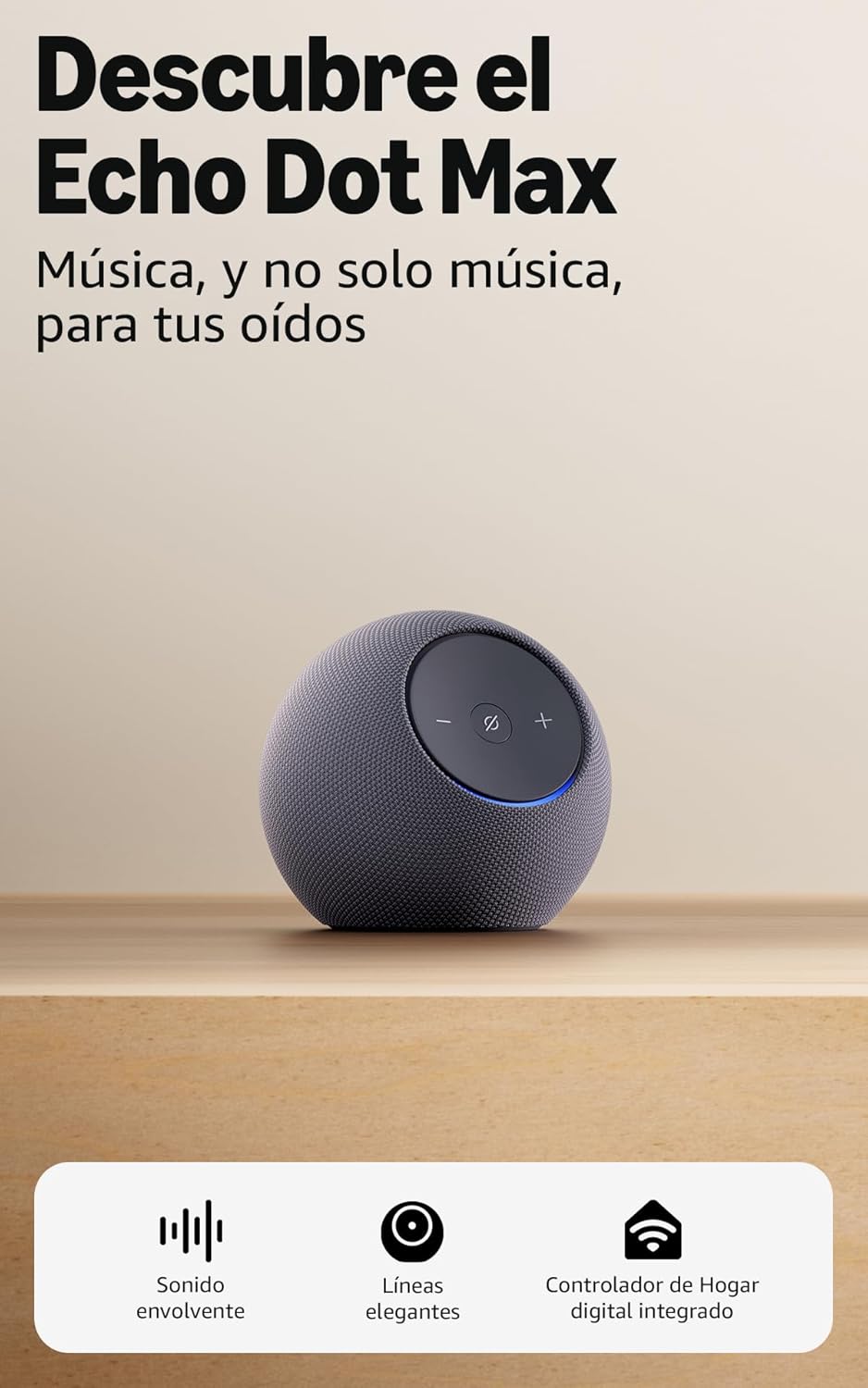 Nuevo Amazon Echo Dot Max, Alexa