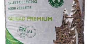 Wood pellet bag 15 kg ENplus