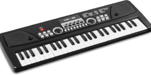 Teclado para niños MAX KD49 de 49 teclas con Teclado para niños MAX KD49 de 49 teclas con