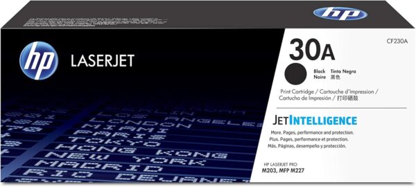 Tóner Original HP 30A CF230A Negro Tóner Original HP 30A CF230A Negro
