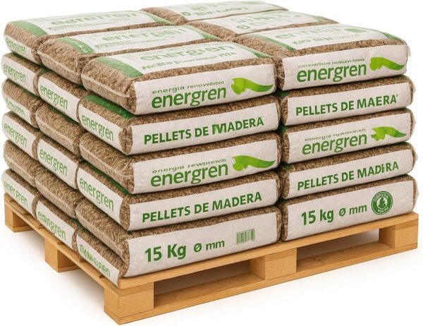 Peyca 225 kg wood pellets (Pallet