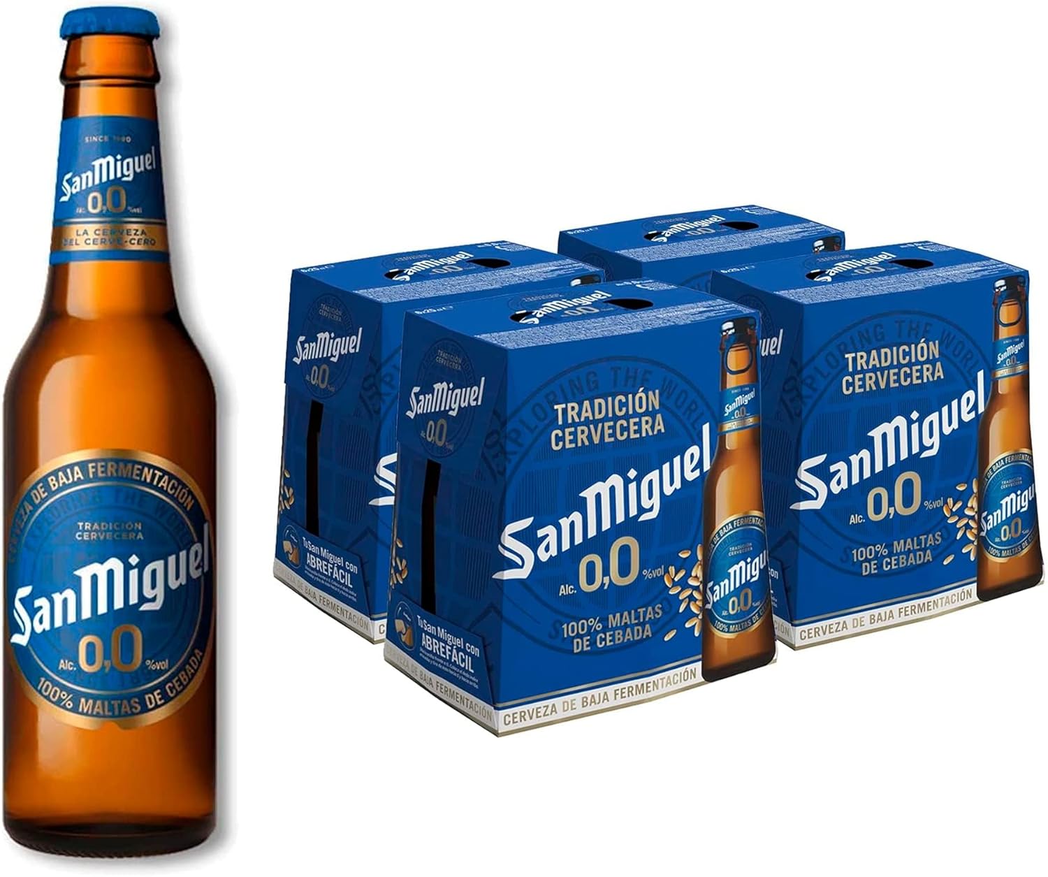 San Miguel 0.0, Paquete 24 Botellas x