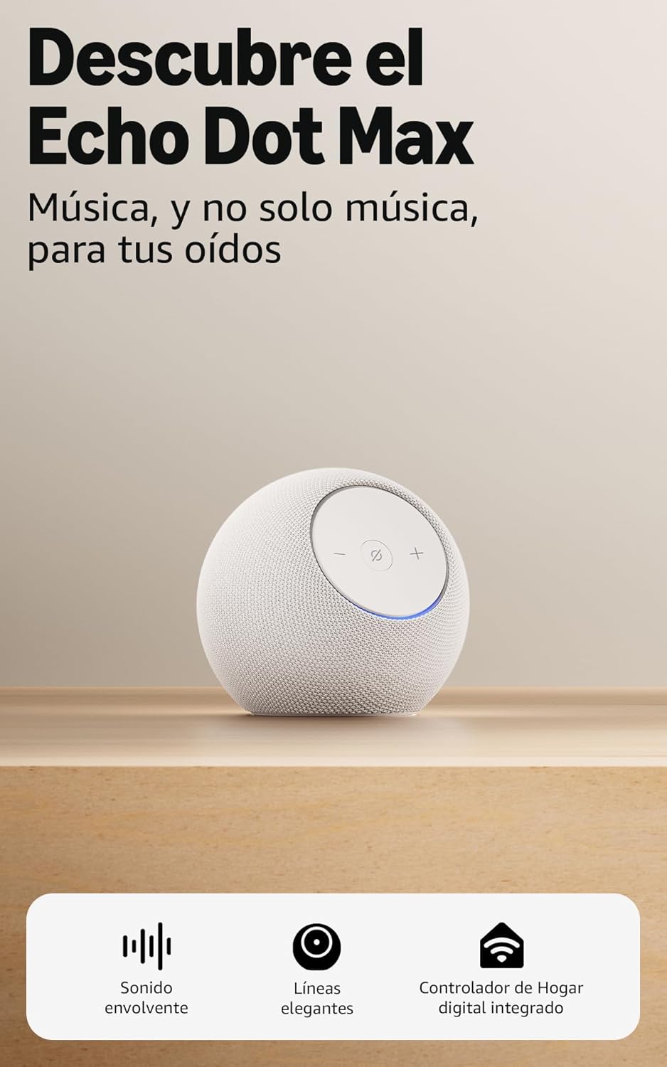 Nuevo Amazon Echo Dot Max, Alexa