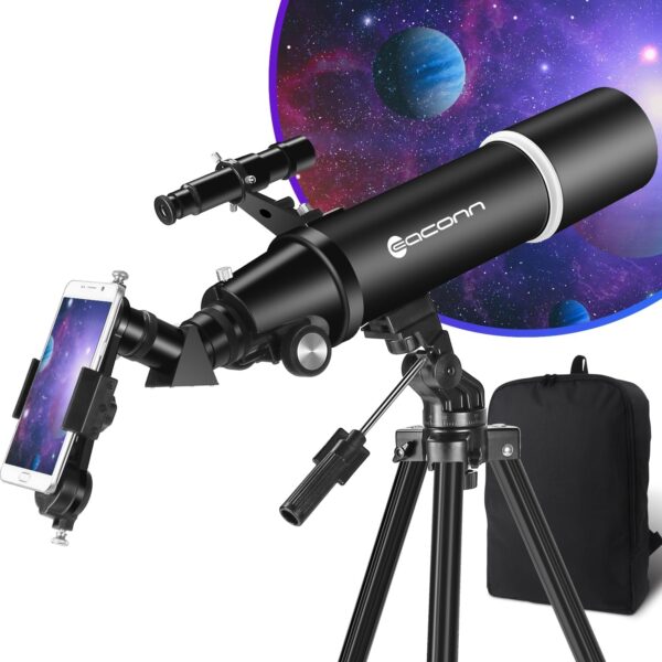 Telescopio Astronómico para Adultos 80mm Telescopio Astronómico para Adultos 80mm