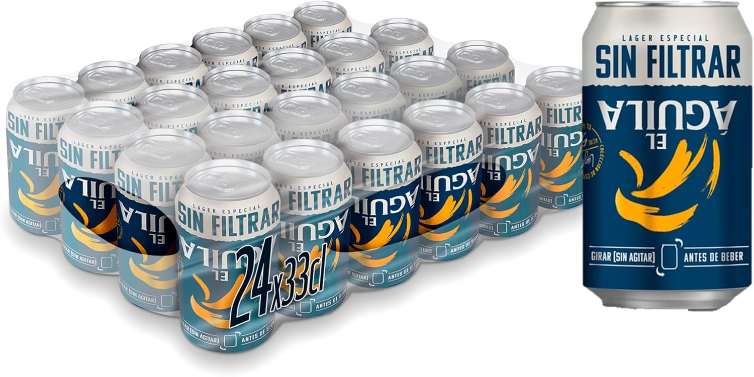 Cerveza Lager sin filtrar El Aguila