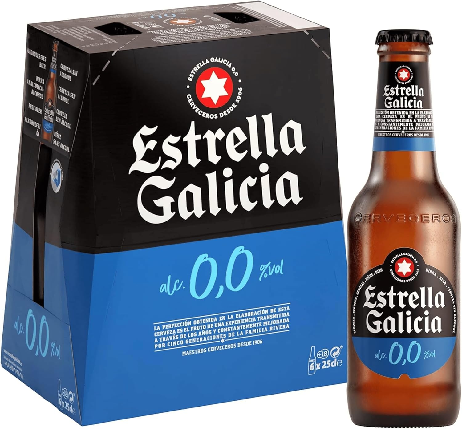 Estrella Galicia 0,0 - Sin alcohol Estrella Galicia 0,0 - Sin alcohol
