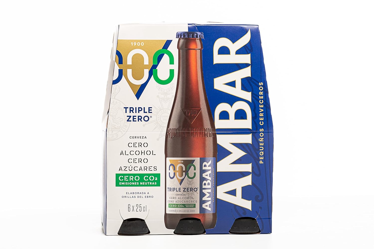 Ambar Triple Zero - pack 6 botellas Ambar Triple Zero - pack 6 botellas