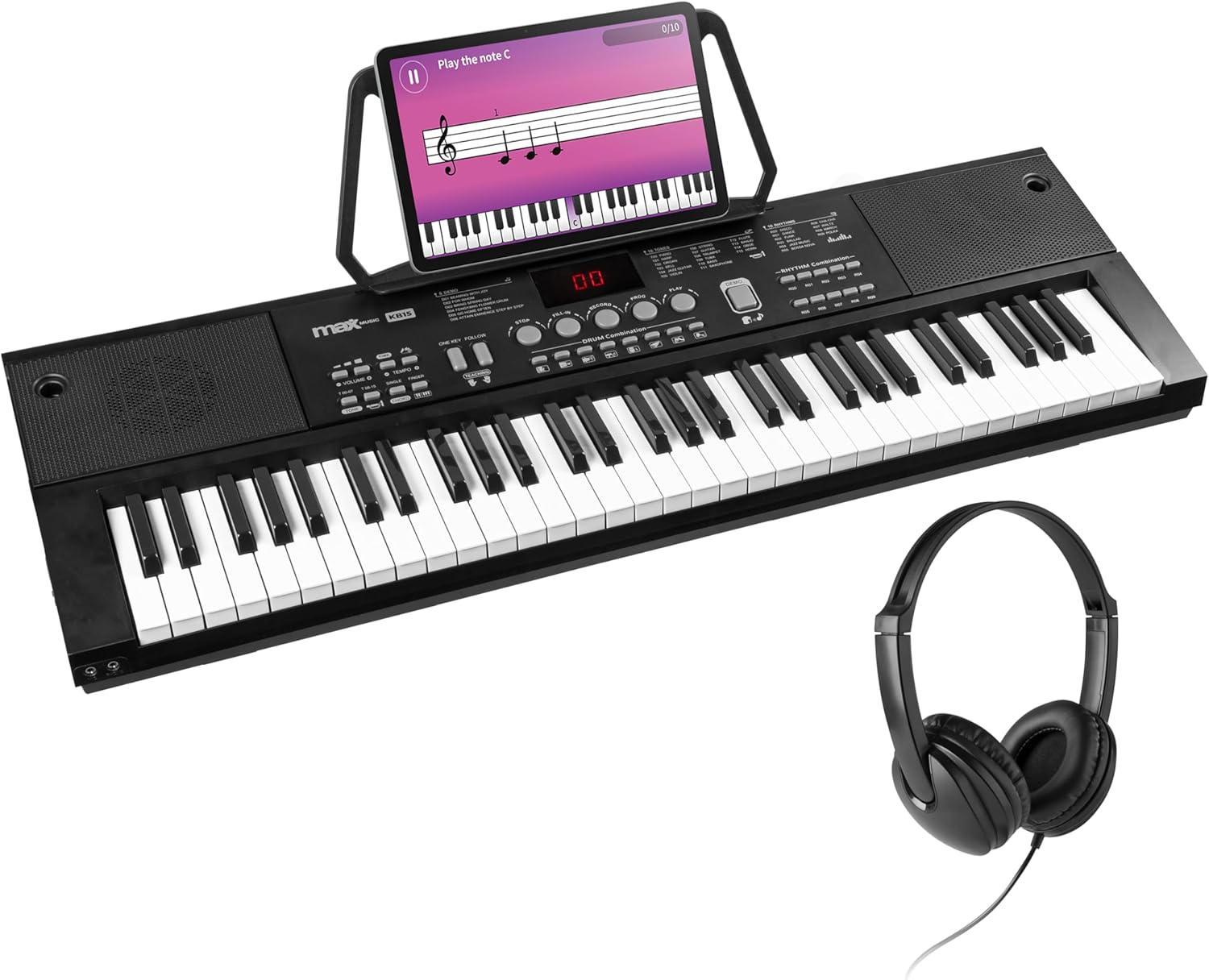 MAX KB15 Piano eléctrico de 61 teclas MAX KB15 Piano eléctrico de 61 teclas