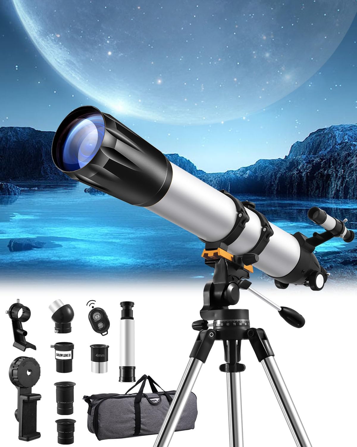 Telescopio astronómico para adultos, Telescopio astronómico para adultos,