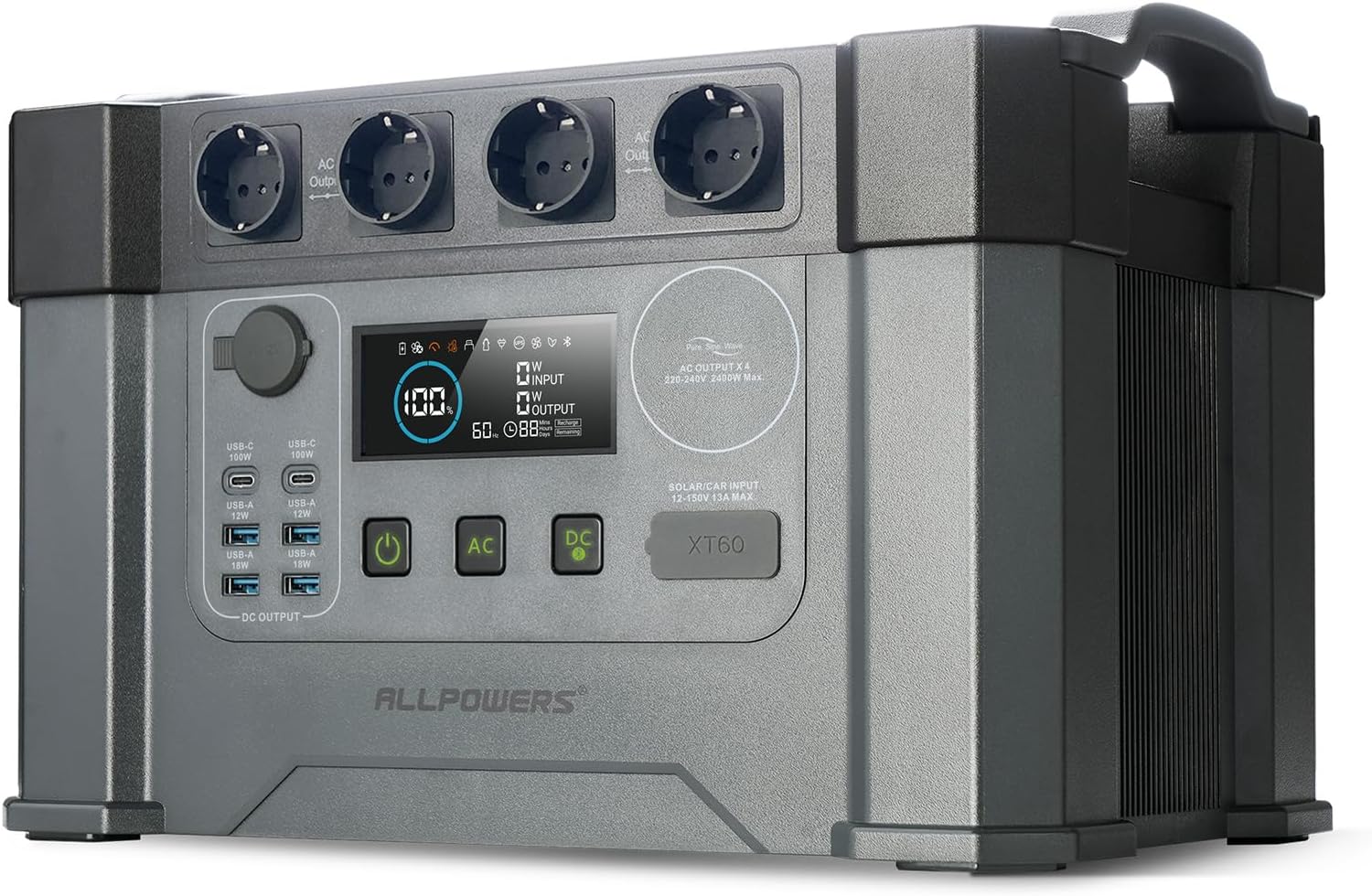 Energía portátil ALLPOWERS 2400W