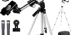 Telescopio astronómico para niños y