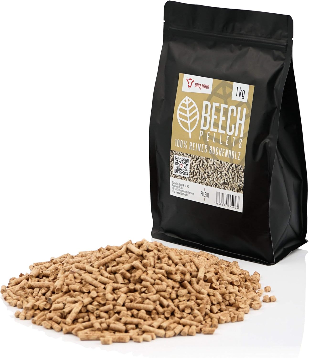 BBQ-Toro 100% Beech Wood BBQ