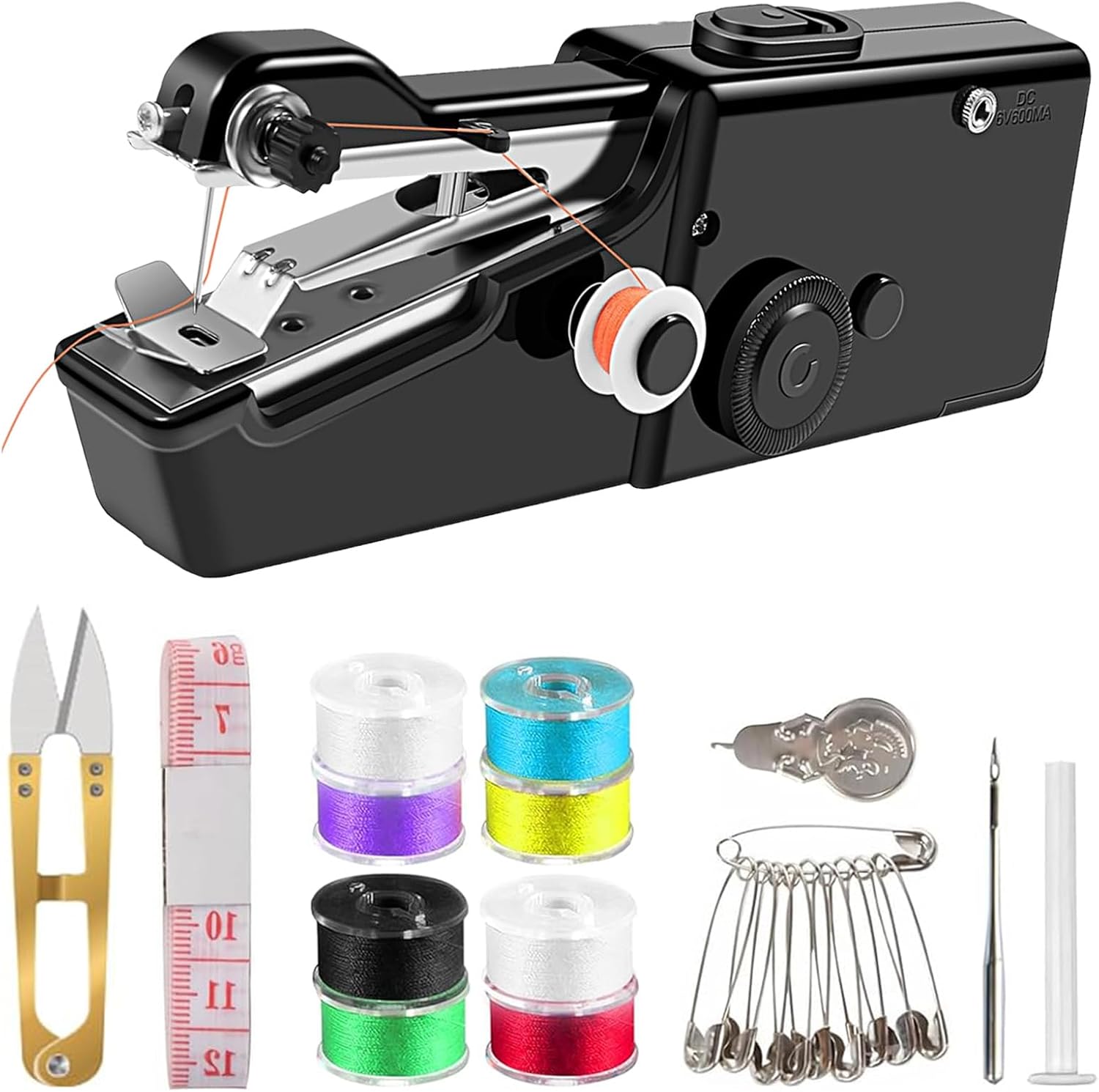 Máquina de coser portátil, mini